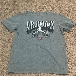 Jordan Gray Short Sleeve Tees Versatile Athletic Wear